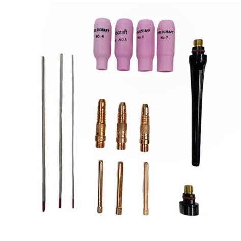 Tig Welding Torch Cup Collet Body Nozzle Tungsten Kit At Best Price