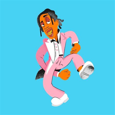 Asap Rocky Cartoon Vintage Cartoon Characters Cartoon Character