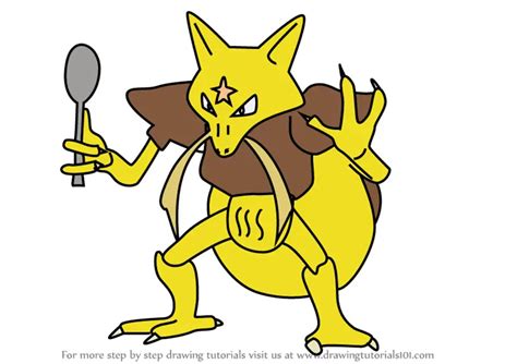 Kadabra Coloring Pages