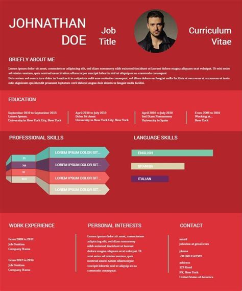 15 Infographic Resume Ideas With Free Templates Superside