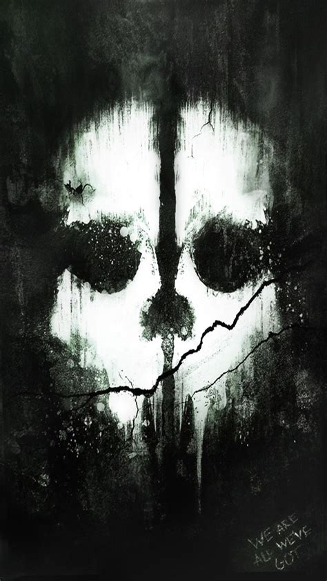 Call Of Duty Ghosts Scary Wallpaper Halloween Wallpaper Mobile