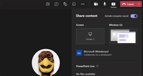 Share Content In A Teams Meeting Microsoft Teams Marquette University