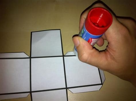 Cómo hacer un cubo de cartulina Paso Paper Cube Photo Cubes Baby Shawer Polyhedron