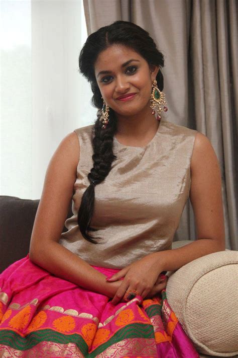 Top Movie Actress On Woods Ground Keerthy Sureshs Latest Pics