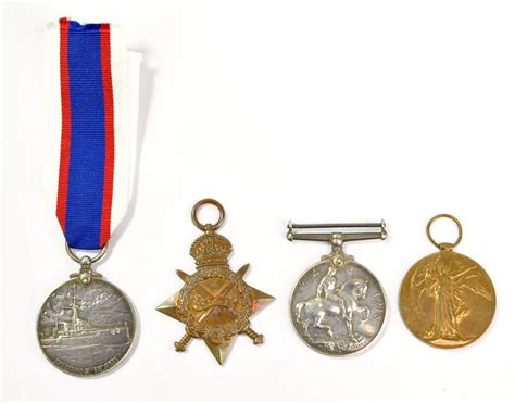 A George V Royal Naval Reserve Long Service And Good Conduct Medal And