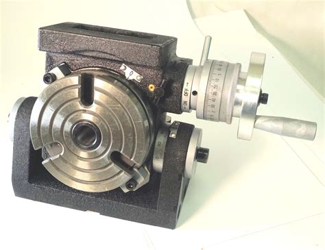 100mm Tilting Rotary Table Chronos Engineering Supplies