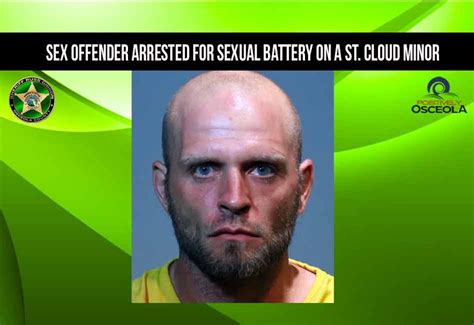 Registered Sex Offender Arrested For Two Counts Of Sexual Battery On A