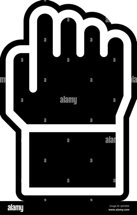 Hand Gestures Closed Fist Stock Vector Image And Art Alamy