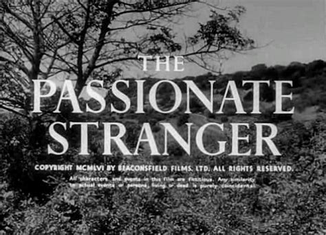 The Passionate Stranger