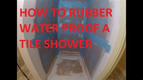How To Waterproof A Kerdi Shower Part 3 Youtube