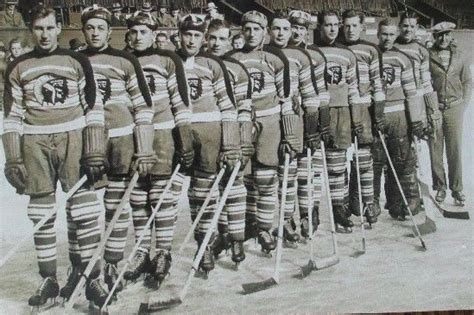 Springfield Indians Team Photo 1936 International American Hockey