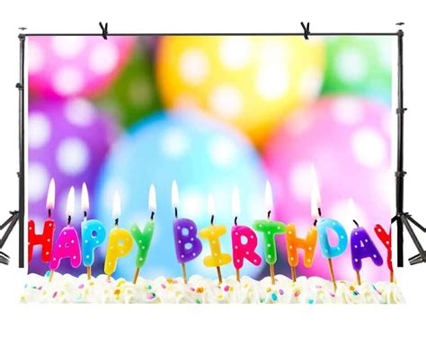 7x5ft Birthday Party Backdrop Simple Birthday Party Photography