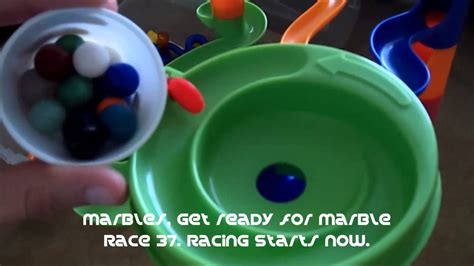 Marble Race 37 W All Solid Colored Marbles Youtube