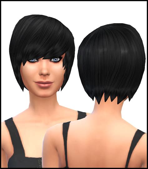 Simista David Sims Emo Hairstyle Retextured ~ Sims 4 Hairs