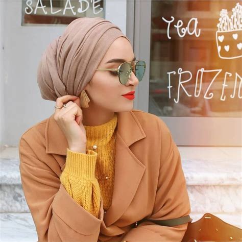 Pin By Fatin Munira On Hijab Style Head Scarf Styles Turban Outfit