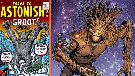 Groot é O único Flora Colossus No Universo Marvel Flopou