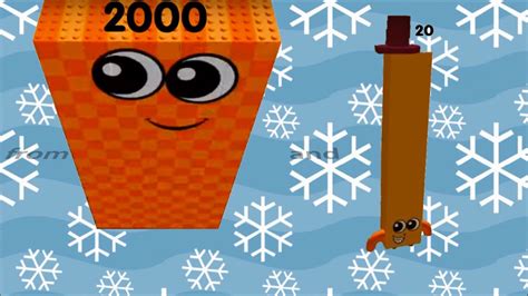 Happy New Year From Numberblocks 2000 And 20and From Blox Play