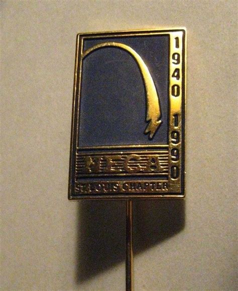 St Saint Louis Neca Lapel Pin 1990 National Electrical Contractors