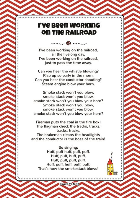 Ive Been Working On The Railroad Lyrics