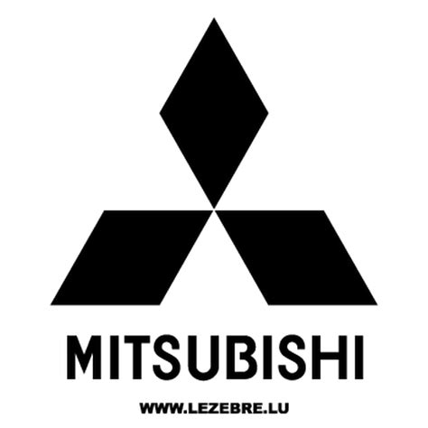 Sticker Autocollant Mitsubishi Logo