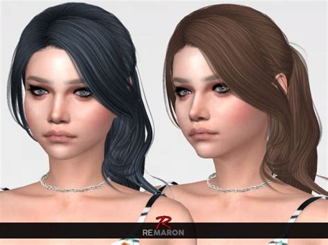 Sims 4 Hairs ~ The Sims Resource Cazy S C143 Unofficial Hair