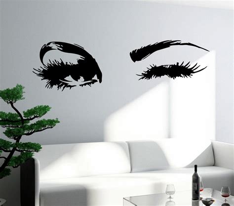 Wall Decal Eyes Sexy Girl Woman Vinyl Sticker Unique T Z3260 Wallstickers4you