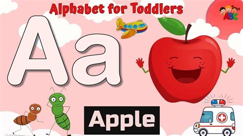 Abcd Learning Video For Kids English Alphabet