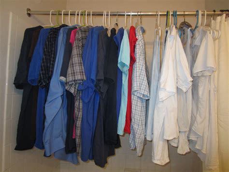 Wanted a way to hang damp clothes for drying without having them out in plain view. Our Hang-Dry Laundry Strategy - Evolving Personal Finance ...