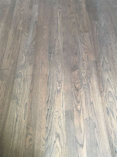 5050 Minwax Classic Gray And Jacobean No Poly Yet Hardwood Floor