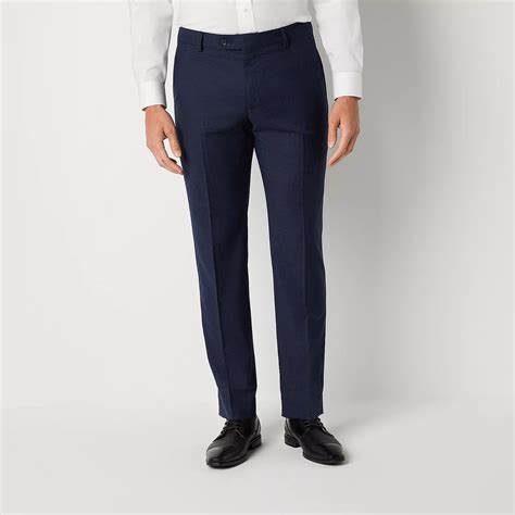 Collection By Michael Strahan Mens Classic Fit Suit Pants Color Blue