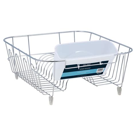 Real Home Small Deluxe Chrome Dish Drainer Shop Real Home Small