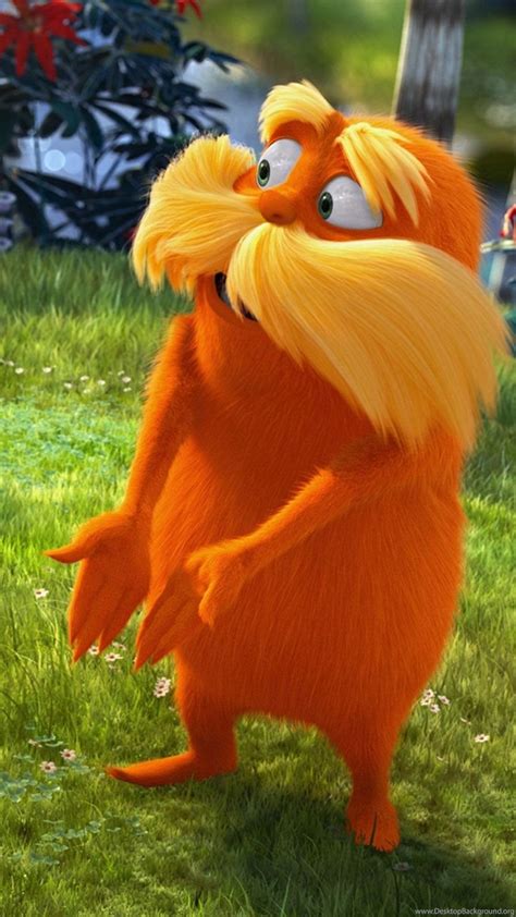 The Lorax Wallpaper Hd Wallpaper Cartoons Hd Wallpapers 720x1280