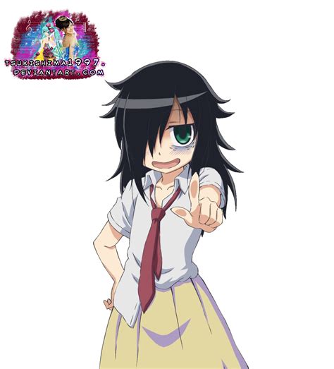 Watamote Tomoko Render