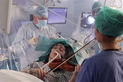 Incredible Video Shows Patient Play Violin During Brain Tumour Surgery