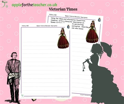 Queen Victoria Character Description Apple For The Teacher Ltd