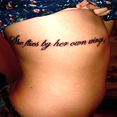 The word itself means thou mayest. Country Girl Quotes Tattoos. QuotesGram