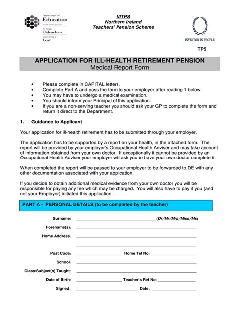 Nhs Ill Health Retirement Form Fill Out Sign Online DocHub