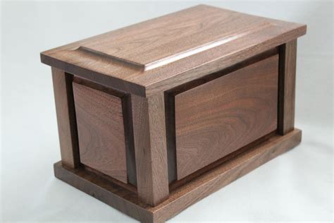Handmade Walnut Cremation Urn — American Custom Urns Wood Urn Wooden