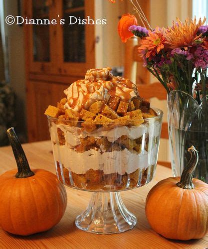 Diannes Dishes Pumpkin Trifle Pumpkin Trifle Eat Dessert Pumpkin