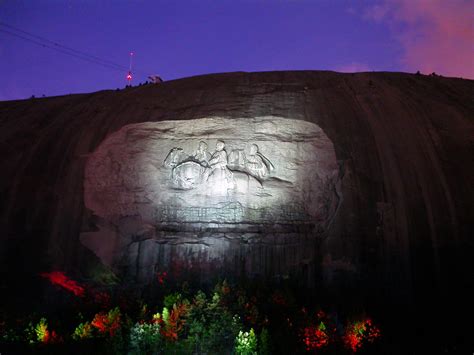 Pre-Laser Show - Stone Mountain, Georgia - a photo on Flickriver