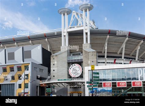 Amsterdam The Netherlands May 23 Exterior Soccer Stadium Ajax Stock