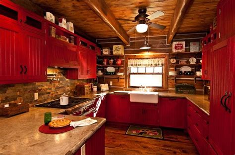 The Perfect Kitchen Red Kitchen Decor Red Country Kitchens