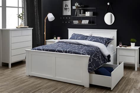 These complete furniture collections include everything you need to outfit the entire bedroom in coordinating style. WHITE QUEEN STORAGE BEDROOM SUITE - Modern - Bedroom - by ...