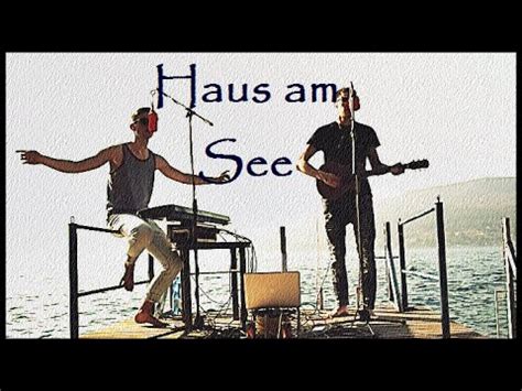 It was the second single of his only studio album stadtaffe and reached #8 in the german single charts. Haus am See live | Peter Fox | Cover | Nevertheless - YouTube