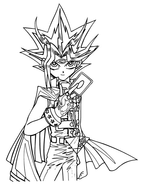 You can print or color them online at getdrawings.com for absolutely free. Coloriages Yu-Gi-Oh! (Dessins Animés) - Coloriages à imprimer