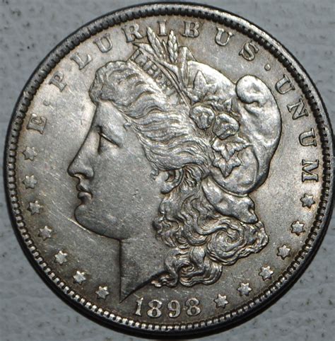1898 P Morgan Silver Dollar 1 Coin United States
