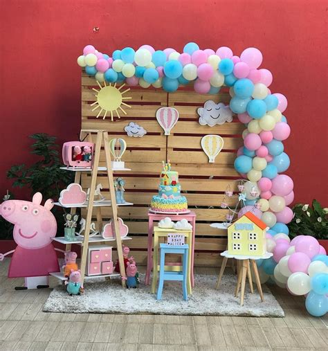 DecoraÇÃo Likitita Festa Peppa Fazendoafestaoficial