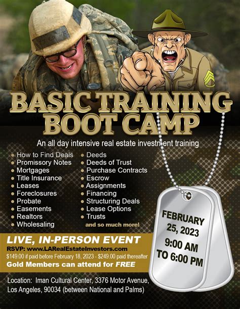 Feb 25 Real Estate Basic Training Boot Camp Culver City Ca Patch