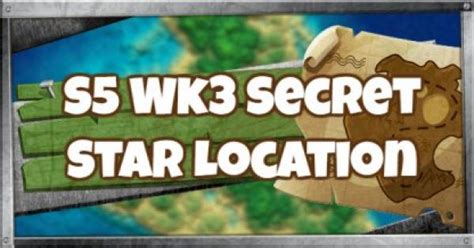 Fortnite S5 Week 3 Secret Star Location Gamewith