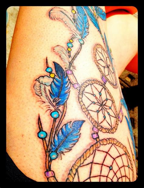 This mandala style tattoo cover up idea is somewhat unusual in that part of the original tattoo's color and shade is central to the new art. 40 Cool Native American Tattoos Pictures - Hative